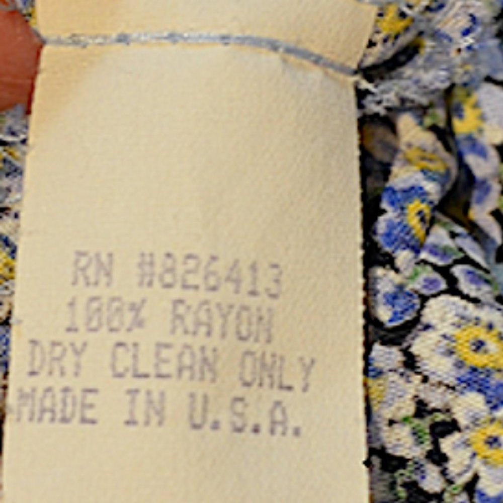Vintage 90's Liberty Print B/F Maxi Dress - Picture 10 of 10